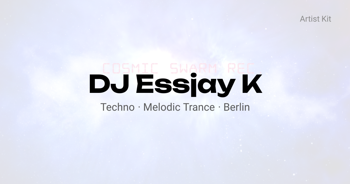 DJ Essjay K | Artist Kit